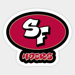 SF 49ers Sticker